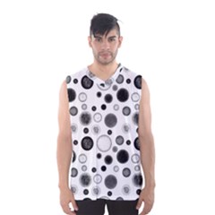 Polka dots Men s Basketball Tank Top