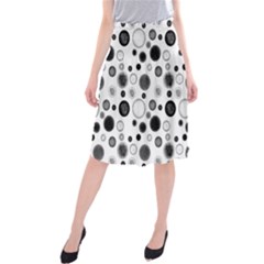 Polka dots Midi Beach Skirt