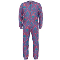 Pattern OnePiece Jumpsuit (Men) 