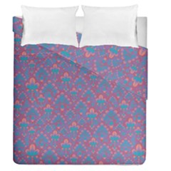 Pattern Duvet Cover Double Side (Queen Size)