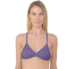 Pattern Reversible Tri Bikini Top
