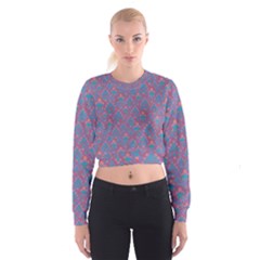 Pattern Women s Cropped Sweatshirt