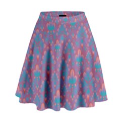 Pattern High Waist Skirt