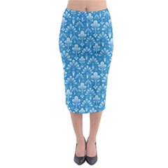 Pattern Midi Pencil Skirt by Valentinaart