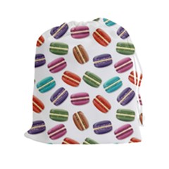 Macaroons  Drawstring Pouches (xxl) by Valentinaart