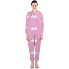 Stars Pattern Hooded Jumpsuit (ladies) 