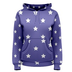 Stars Pattern Women s Pullover Hoodie by Valentinaart