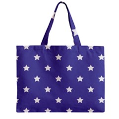 Stars Pattern Zipper Mini Tote Bag by Valentinaart
