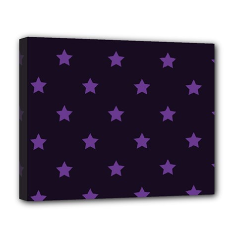 Stars Pattern Deluxe Canvas 20  X 16  