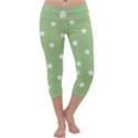 Stars pattern Capri Yoga Leggings View1