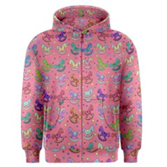 Toys pattern Men s Zipper Hoodie