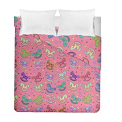 Toys pattern Duvet Cover Double Side (Full/ Double Size)