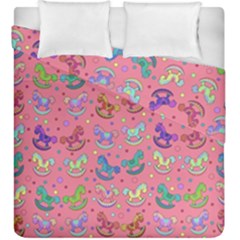 Toys pattern Duvet Cover Double Side (King Size)