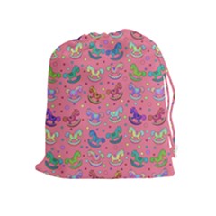 Toys pattern Drawstring Pouches (Extra Large)