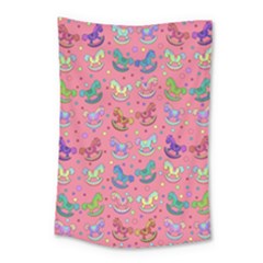 Toys pattern Small Tapestry