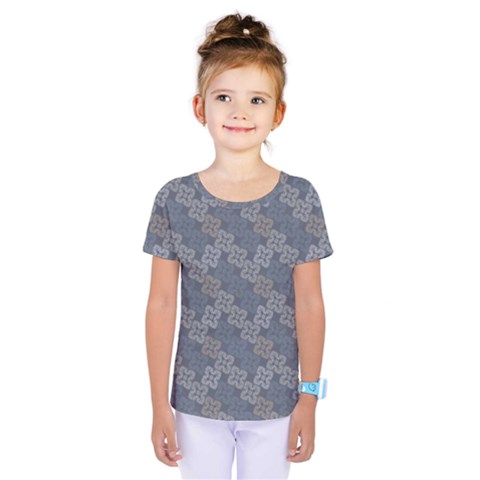 Decorative Ornamental Geometric Pattern Kids  One Piece Tee by TastefulDesigns