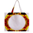 Circle Fractal Frame Zipper Mini Tote Bag View1