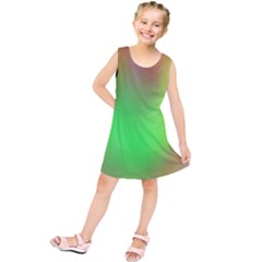 November Blurry Brilliant Colors Kids  Tunic Dress by Simbadda