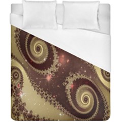 Space Fractal Abstraction Digital Computer Graphic Duvet Cover (california King Size) by Simbadda