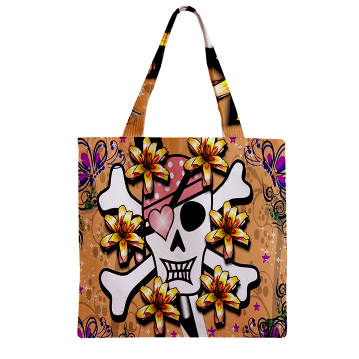 Banner Header Tapete Zipper Grocery Tote Bag