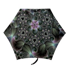 Precious Spiral Wallpaper Mini Folding Umbrellas by Simbadda