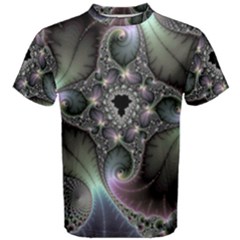 Precious Spiral Wallpaper Men s Cotton Tee