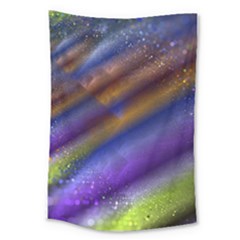 Fractal Color Stripes Large Tapestry by Simbadda