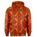 Background Flower Fractal Men s Pullover Hoodie View1