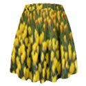 Colorful Tulips In Keukenhof Gardens Wallpaper High Waist Skirt View2