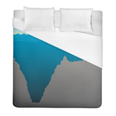 Mariana Trench Sea Beach Water Blue Duvet Cover (full/ Double Size) by Mariart