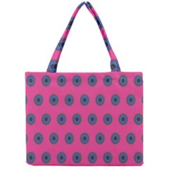 Polka Dot Circle Pink Purple Green Mini Tote Bag