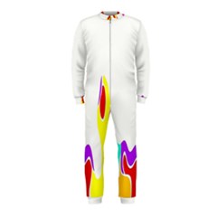 Simple Abstract With Copyspace Onepiece Jumpsuit (kids) by Simbadda