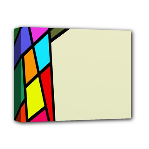 Digitally Created Abstract Page Border With Copyspace Deluxe Canvas 14  X 11  by Simbadda