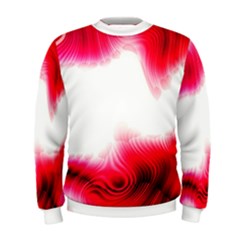 Abstract Pink Page Border Men s Sweatshirt by Simbadda