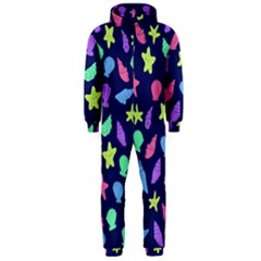 Shells Hooded Jumpsuit (men)  by BubbSnugg