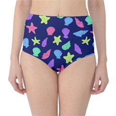 Shells High-waist Bikini Bottoms by BubbSnugg