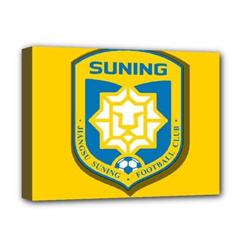 Jiangsu Suning F C  Deluxe Canvas 16  X 12   by Valentinaart