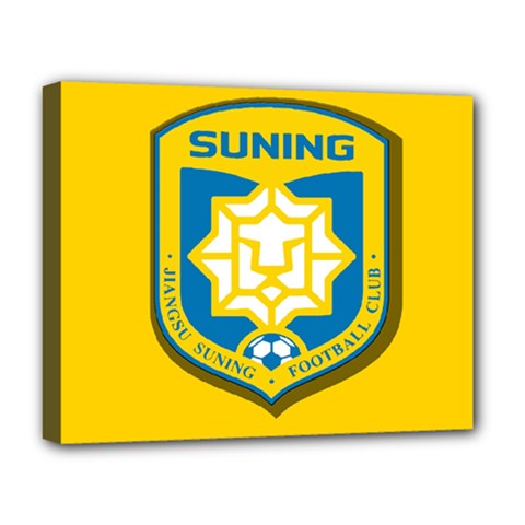 Jiangsu Suning F C  Deluxe Canvas 20  X 16   by Valentinaart