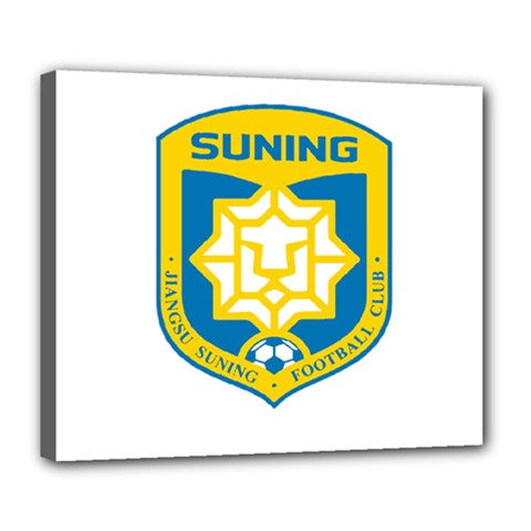 Jiangsu Suning F C  Deluxe Canvas 24  X 20   by Valentinaart