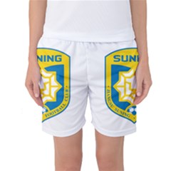Jiangsu Suning F C  Women s Basketball Shorts by Valentinaart
