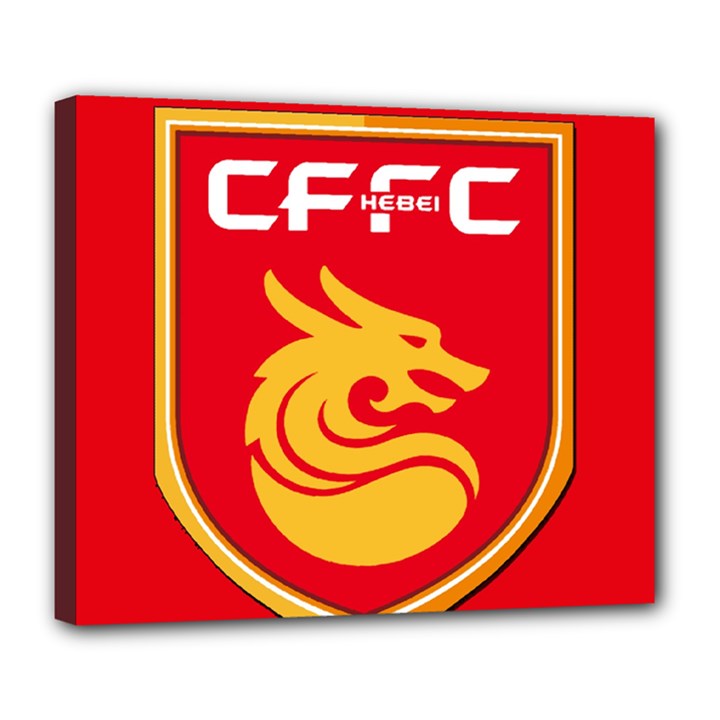 Hebei China Fortune F.C. Deluxe Canvas 24  x 20  