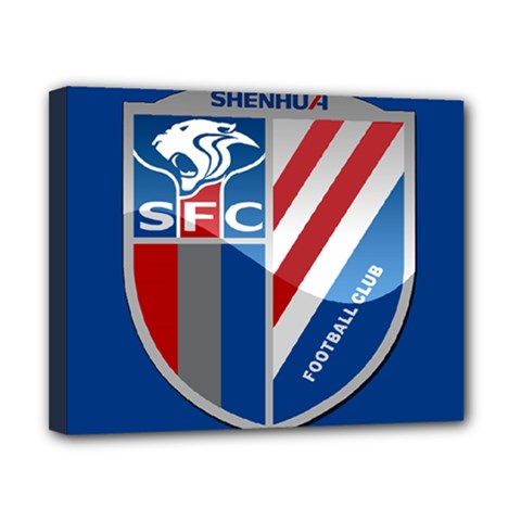 Shanghai Greenland Shenhua F C  Canvas 10  X 8  by Valentinaart