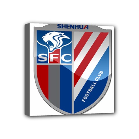 Shanghai Greenland Shenhua F C  Mini Canvas 4  X 4  by Valentinaart