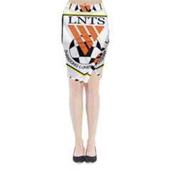 Shandong Luneng Taishan F C  Midi Wrap Pencil Skirt by Valentinaart