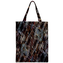 Abstract Chinese Background Created From Building Kaleidoscope Zipper Classic Tote Bag by Simbadda
