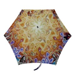 Space Abstraction Background Digital Computer Graphic Mini Folding Umbrellas by Simbadda