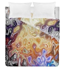 Space Abstraction Background Digital Computer Graphic Duvet Cover Double Side (queen Size) by Simbadda