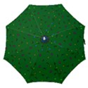 Green Abstract A Colorful Modern Illustration Straight Umbrellas View1