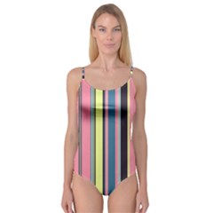 Seamless Colorful Stripes Pattern Background Wallpaper Camisole Leotard 