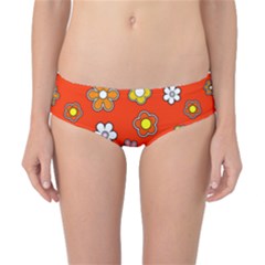 Colorful Flower Power  Classic Bikini Bottoms by GabriellaDavid